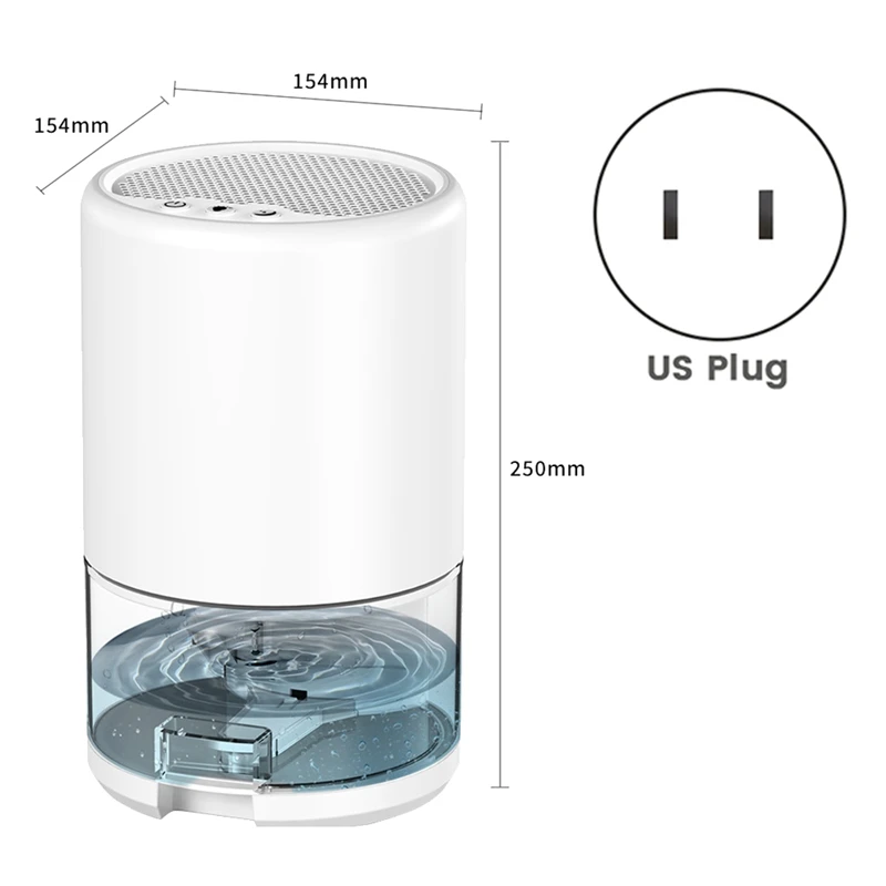 Kaasaskantav Premium Dehumidifier Kuivatid Köök, Mikrofon Niiskuse Neelajad USA Pistik Valge 4