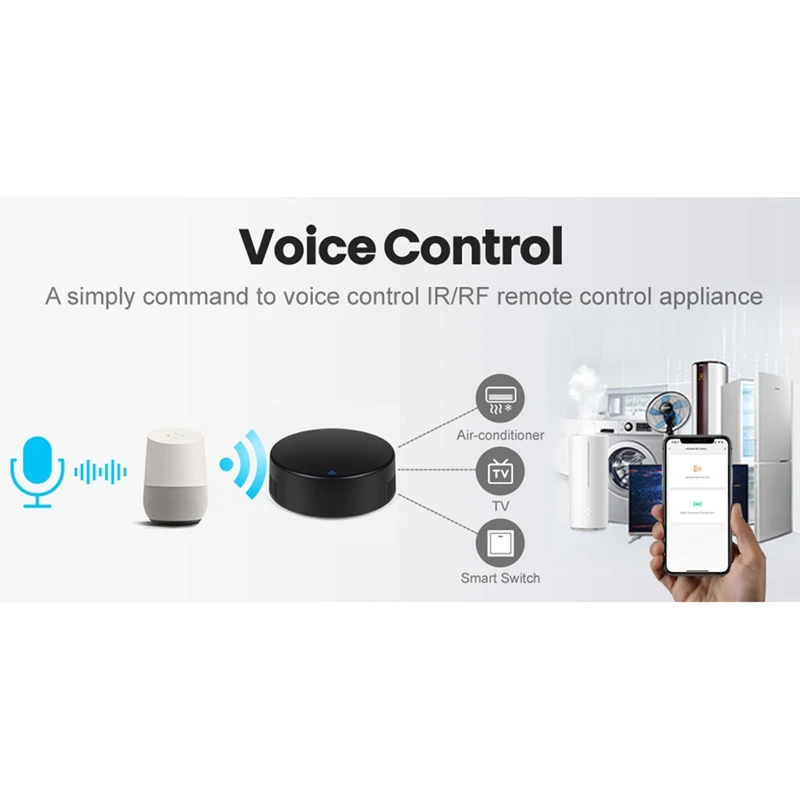 Tuya Smart RF IR Remote Control Wifi Smart Home Infrapuna Töötleja Konditsioneer TV TV Toetust Alexa,Google Kodu 4