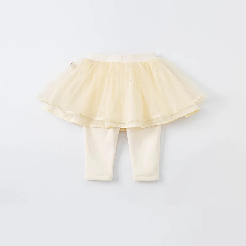 DBL19230 dave bella talvel beebi tütarlaste mood vibu silma püksid laste täispikk lapsed tüdruk püksid imiku väikelapse püksid 1