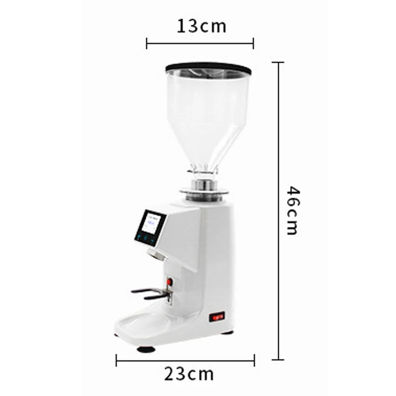 Kohviveski 1,5 L LCD puutetundlik kvantitatiivne veski itaalia kohvioad veski Lihvimis masin 250W 1