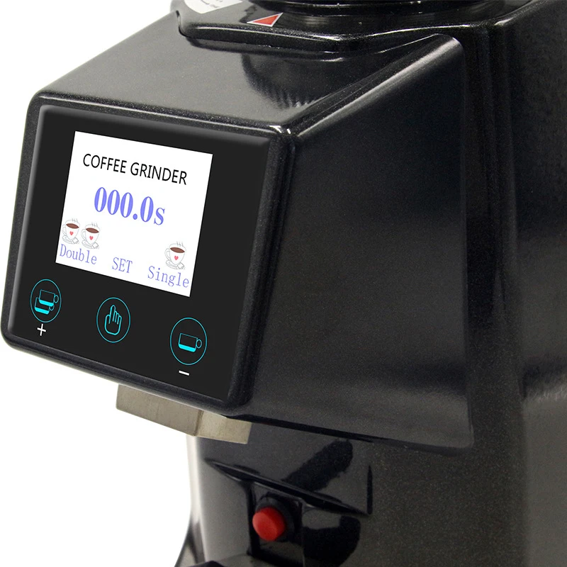 Kohviveski 1,5 L LCD puutetundlik kvantitatiivne veski itaalia kohvioad veski Lihvimis masin 250W 4