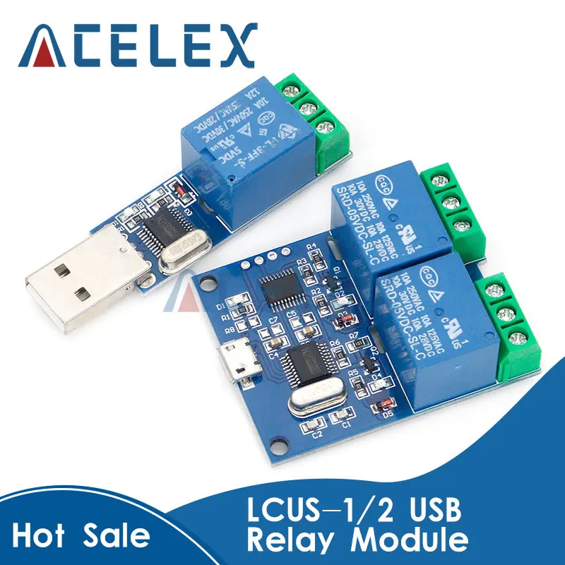 LCUS-1 tüüp USB Relee Moodul Elektrooniline Converter PCB USB Intelligentne Kontrolli Lüliti 0