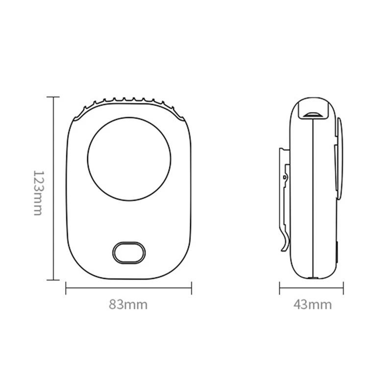 2X Fan Mini USB Külmik Laetav Ventilador Reisi Pihuarvutite Kaasaskantav Vaikne, Väike Elektrilised jahutusventilaatorid Roosa 5