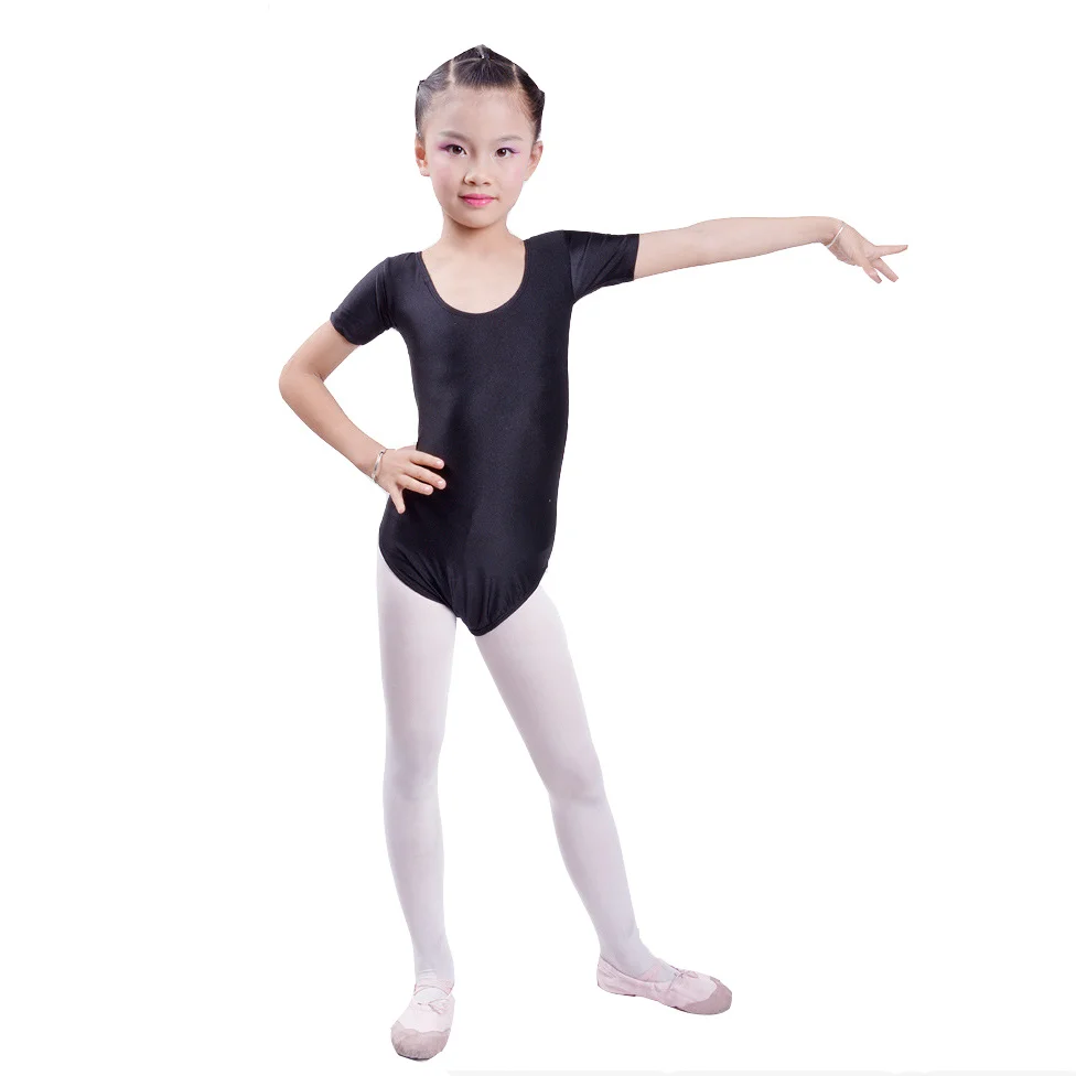 2022 Tüdrukud, Ballett Kleit Laste Tantsu Leotard Bodysuit Lühikese Varrukaga, Kanna Võimlemine Kanda Laste Ballett Dancewear Kombekas 3