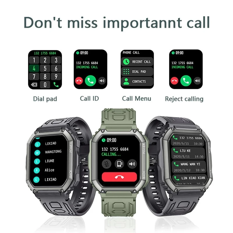 Uue Versiooni Sport Smartwatch DIY Dial Magada Tracker Ultra-pikk Aku Eluiga Smart Vaadata Android, iOS Telefoni 5