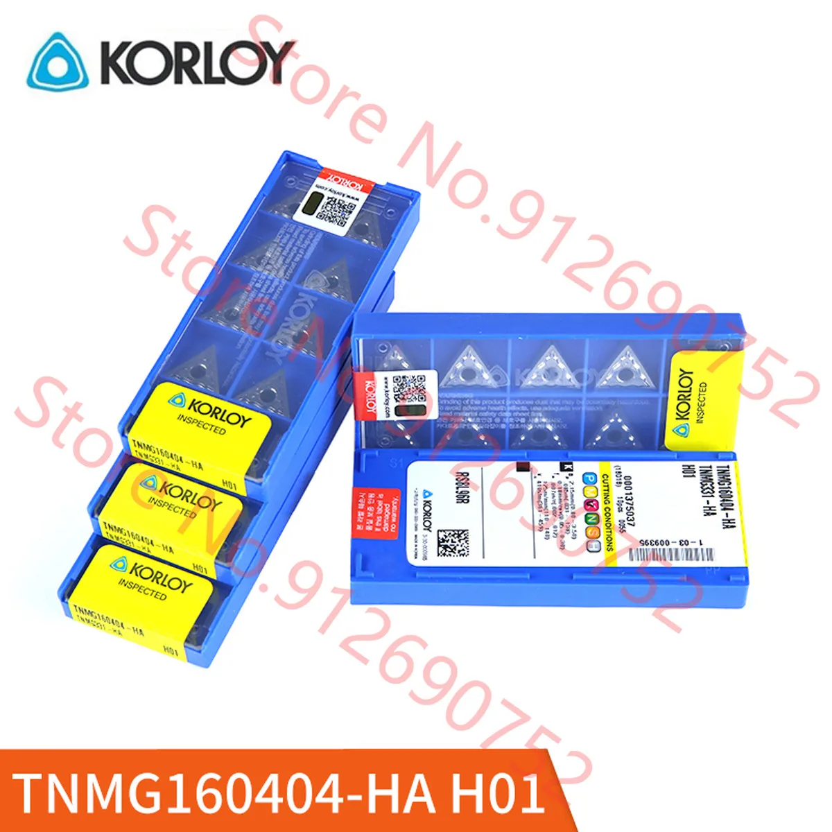 TNMG160404-HA/TNMG160408-HA H01 NC3120 PC9030 PC5300 KORLOY KARBIID SISESTA 10PCS/BOX 0