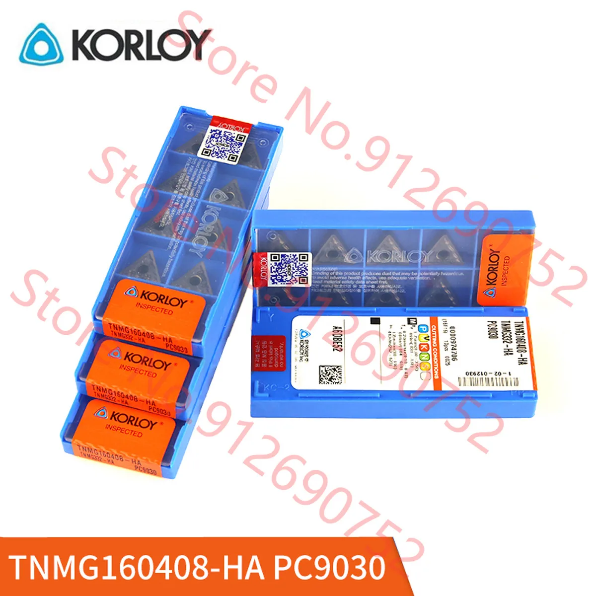 TNMG160404-HA/TNMG160408-HA H01 NC3120 PC9030 PC5300 KORLOY KARBIID SISESTA 10PCS/BOX 5