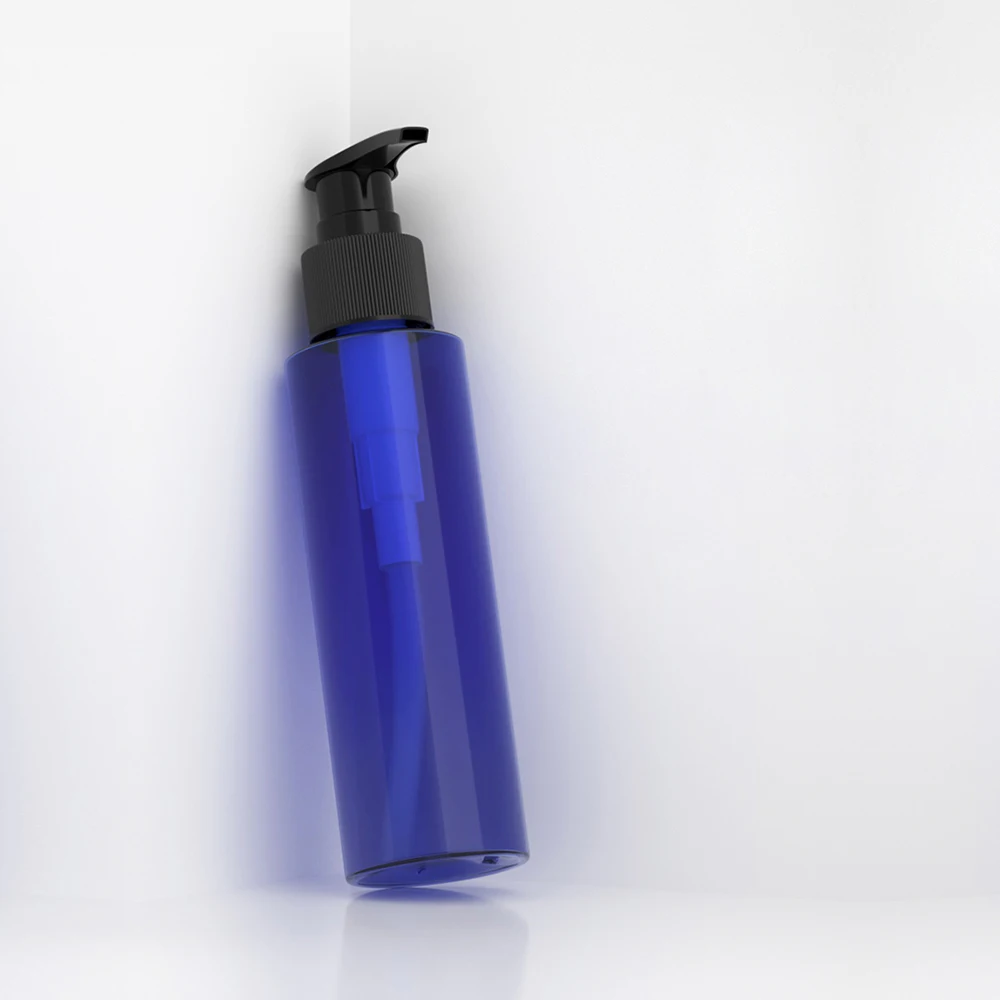 30pcs 100ml valge kosmeetiline PET-pudelit, tühi šampoon ja kreem pump paagi plastikust kosmeetikatoodete pakendid dispenser,dušigeel 5