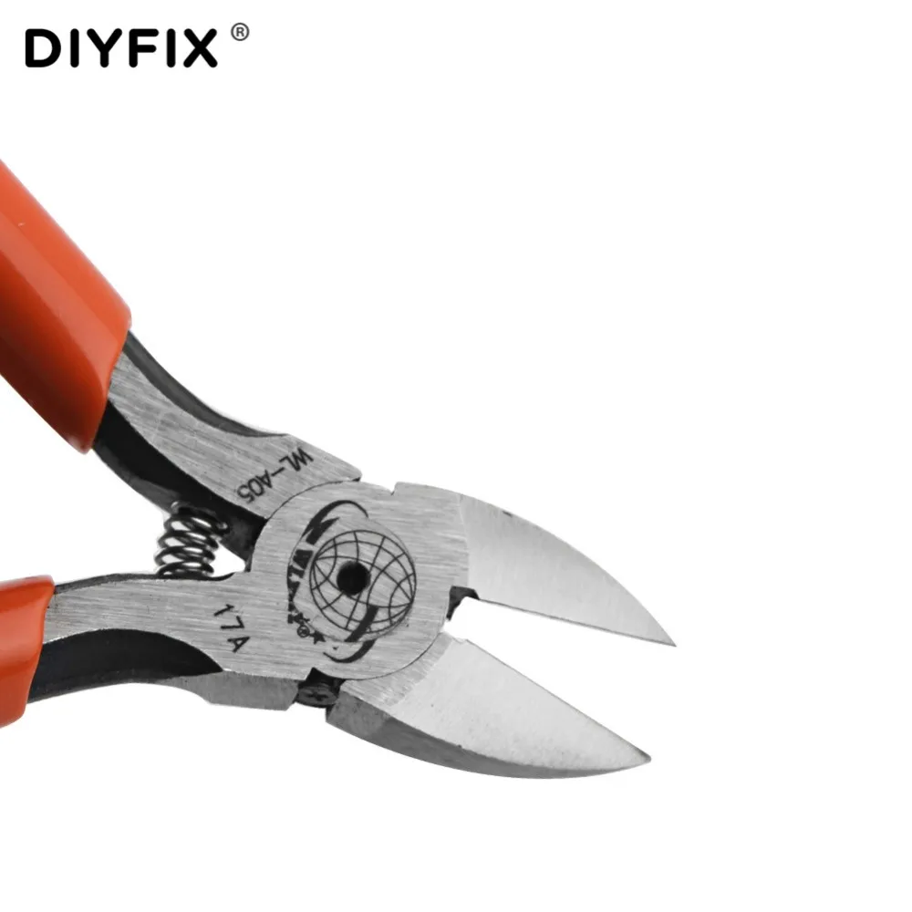 DIYFIX Diagonaal Tangid 121 mm, Süsinikusisaldusega Teras Elektri juhtmed Eemaldaja Lõikamine Pool Lõikab Masti Tangid Nipper Käsi-Tööriistad 2
