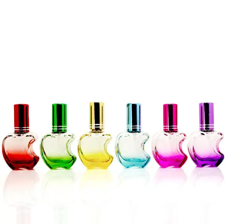 100tk/palju 10ML Kaasaskantav Colorfull Klaas Parfüümi Pudel Tühi Pihusti Parfum Juhul Spray Reisi SN815 2