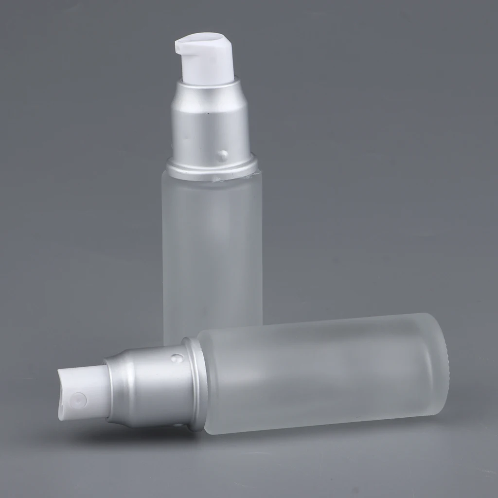 2tk Tühi Spray Pudel Emulsioon Pump Dispenser Reisi Konteinerid Läbipaistev 2