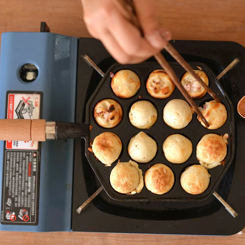 14 Õõnsused Takoyaki Pan Takoyaki Tegija Kaheksajala Liha Balls Baking Pan Kodu Cooking Tööriistad Kööginõud 2
