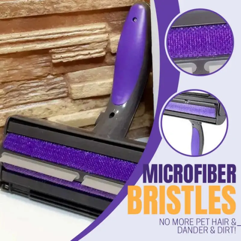 Uuendatud pet rulli kleebis juuksed hõljuvad juuksed puhtamad juuksed eemaldamise artefakt sonic tehnoloogia ja microfiber pintsli karvade eemaldaja 2