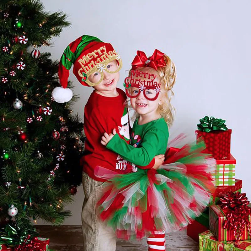 Jõulukaunistused 2023 jõulud klaasid Raami Täiskasvanud Lapsed Kingitus Santa Snowman Prillid Jõulud Xmas Decor 2023 Uus Aasta Noel 2