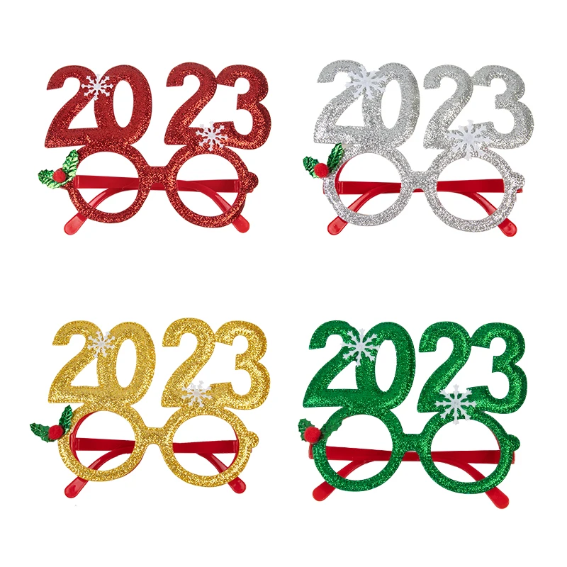 Jõulukaunistused 2023 jõulud klaasid Raami Täiskasvanud Lapsed Kingitus Santa Snowman Prillid Jõulud Xmas Decor 2023 Uus Aasta Noel 3