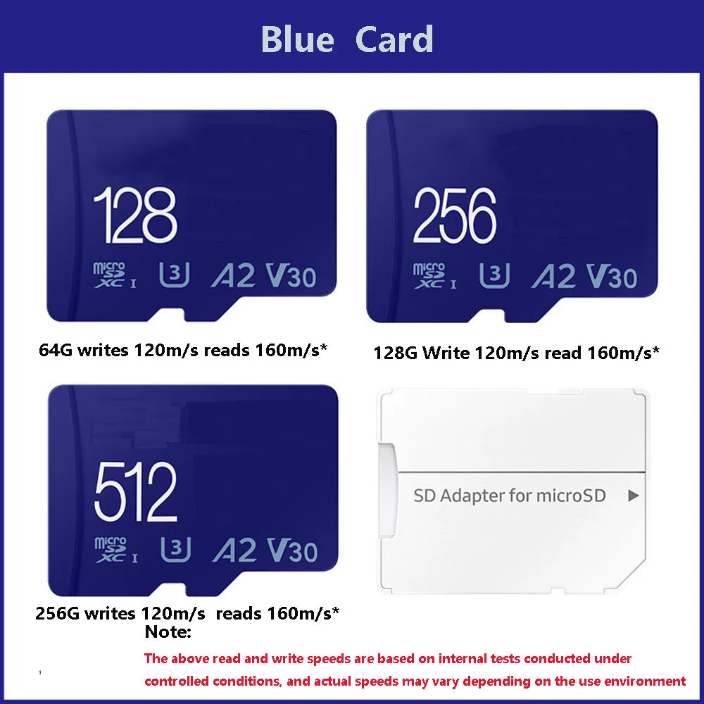 5TK Ultra Micro SD 64GB 128GB 256GB 512 GB Mälukaart TF Kaarte 512 gb Flash-Mälu Telefoni Eest Lamedad diktofon 2