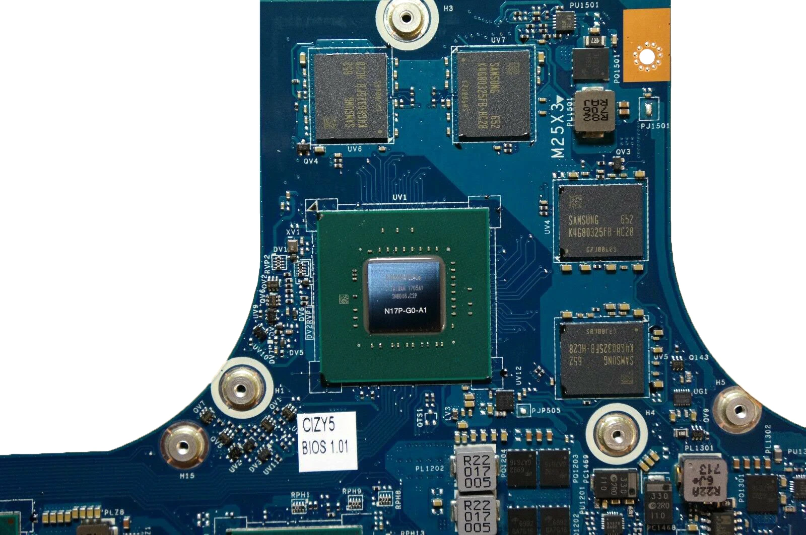Kõrge kvaliteediga FRU 5B20N67893 Lenovo JOOGA 720-15IKB Sülearvuti Emaplaadi CIZY5 LA-E552P SR32Q I7-7700 GTX1050 4GB 100% testitud 1
