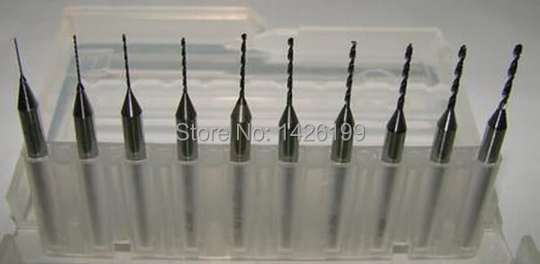 Tasuta kohaletoimetamine 10tk 1.2 mm PCB mini drill Bit volfram terase karbiid prindi trükkplaadi cnc Puuriterad Masin 1