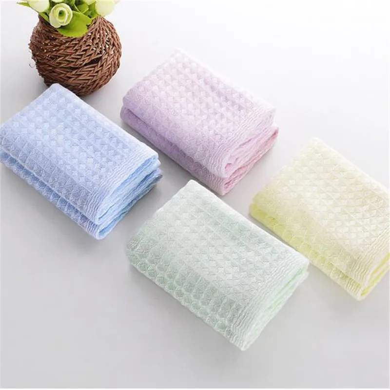 Suur pehme kvaliteedi bamboo nägu rätikuga lapsed ja beebi värviga bambusest beebi salvrätiku riie 0