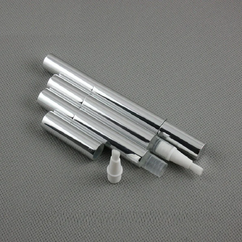 3 ML Twist Pen Alumiinium Toru Tühi Kuld, Hõbe Meik Hammaste Valgendamine Concealer Kaasaskantav Korduvtäidetavaid Kosmeetika Mahuti 4