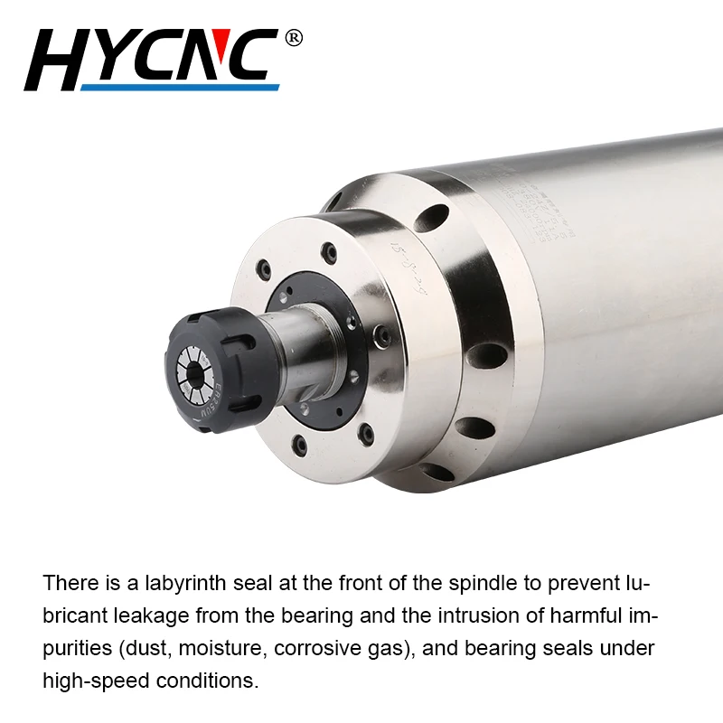 CNC hallituse spindelmootor metallide graveerimine ja freespink 5.5 kw vesijahutusega kõrge-kiirus spindli pidev võimsus puurimine 4