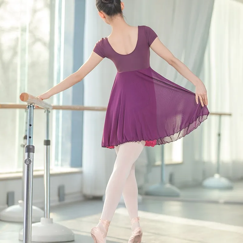 Hulgi-Kvaliteetsed Naiste Täiskasvanud Tütarlaste Tants Tava Kanda Ballett Kleit Ballett Leotard Seelik 3