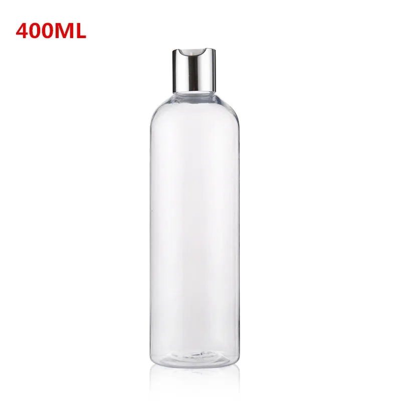 20pcs 300/400ml Selge Tühi Kosmeetika plastpudelid Hõbe Mütsid,Emulsioon PET Pudel Konteiner, Kosmeetikatoodete Pakendid, Pudelid 1
