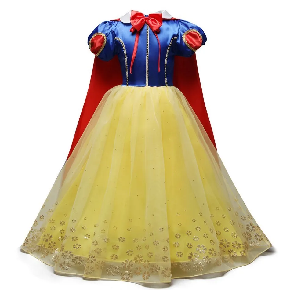 Printsess Kleit Tüdruk Elsa Külmutatud Vestidos Anna Merineitsi Jasmine Belle Halloween Partei Kleit Encanto Isabela Mirabel Kostüüm 2