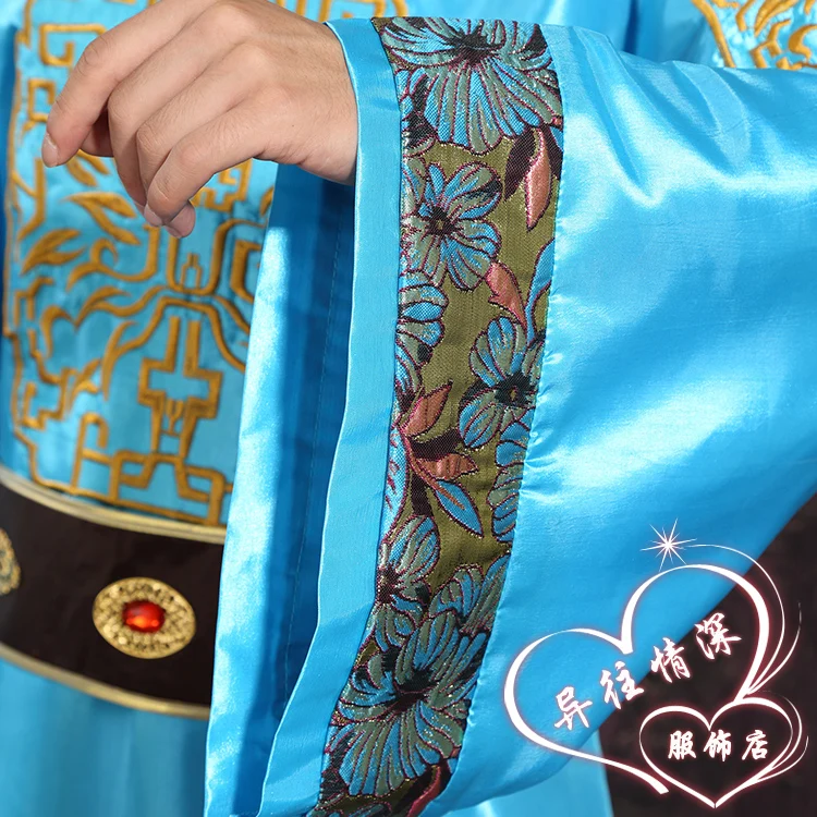 Hot müük Uus 2018 mehe Tang ülikond, Traditsiooniline Hiina Iidse Hanfu mehed cosplay kostüüm rohkem värve etapp riided meestele Rüü 3