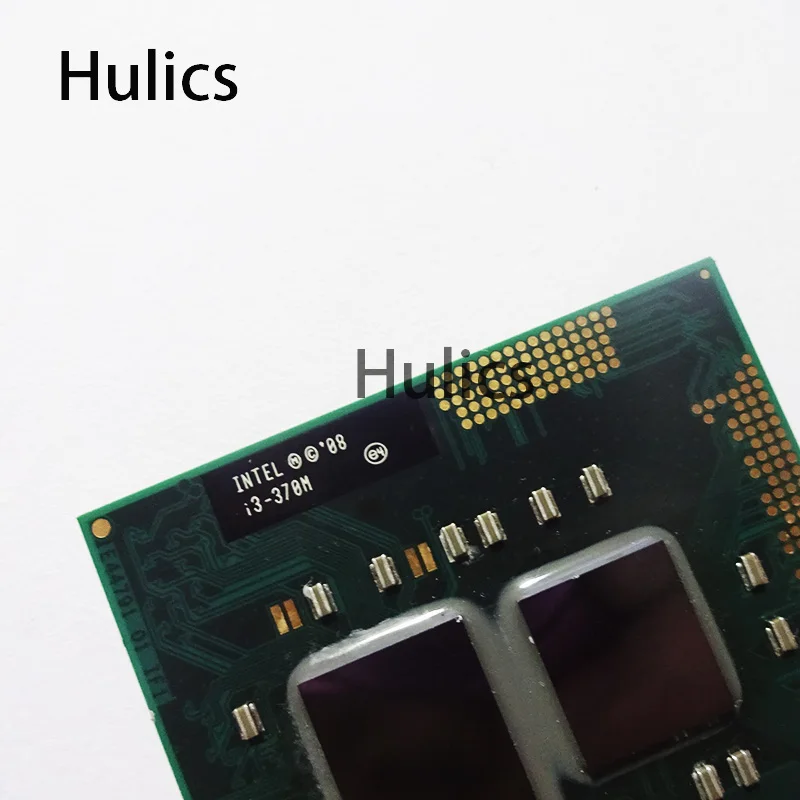 Hulics Kasutatud Intel I3-370M SLBUK CPU Core Processor I3-370M 3M Cache, 2.4 GHz Intel I3 370M PROTSESSOR PPGA988 Toetada HM55 QH57 1