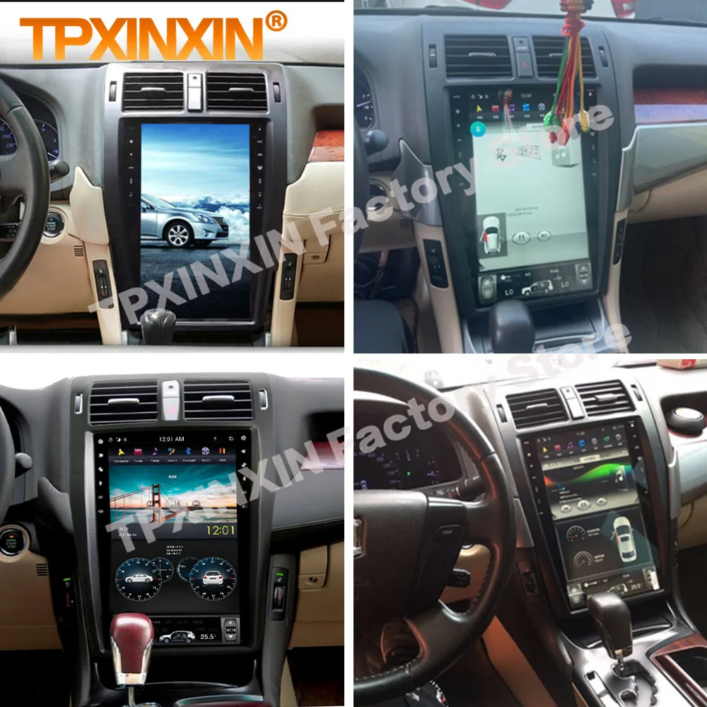 128G Carplay 2 Din Android 9 Tesla Multimedia Stereo Toyota Crown 2013. Aasta Auto Navi Audio-Video (Raadio Vastuvõtja Mängija juhtseade 1