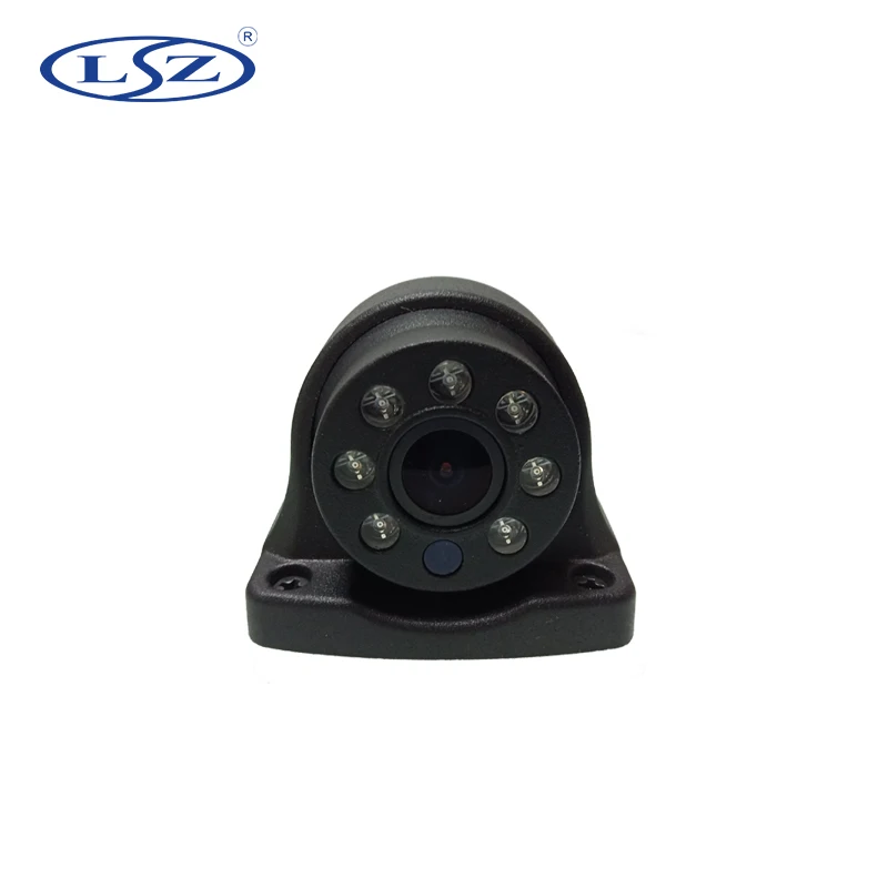 12-24V AHD high-definition auto järelevalve-kaamera vasak ja parem pool bussi bussi 720P audio öise nägemise täielik värvi 0