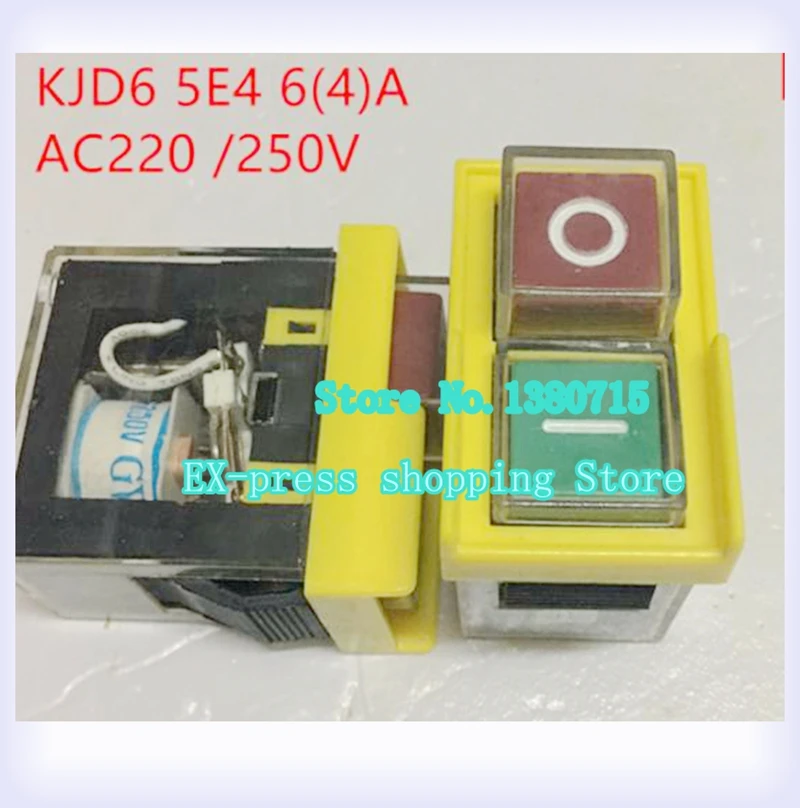 KJD6 5E4 AC 250V 6(4)Uue Lüliti Nuppu Kontrolli Lülitub Box Cutter 1