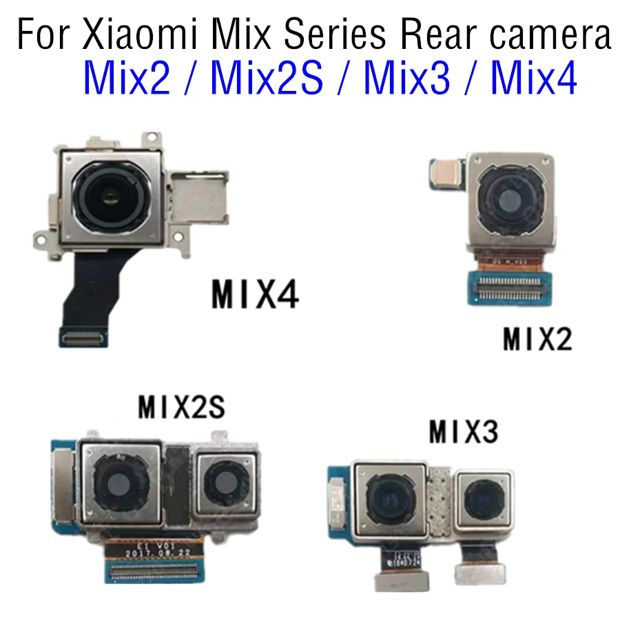 Esi-Taga Tagasi Kaamera Xiaomi Mi Mix 2 2s 3 Mix2 Mix2s Mix3 Mix4 Peamine Sõidusuunas Kaamera Moodul Flex Asendamine Varuosad 0