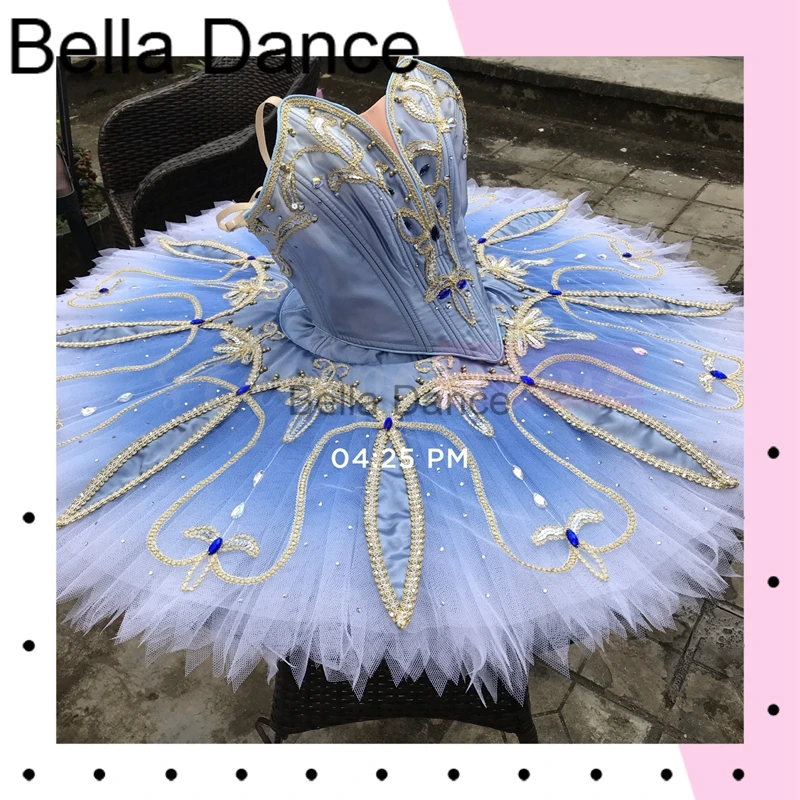 Kõrge kvaliteediga BlueBird Muutus Ballet Tutu Naiste Professionaalset Pallter Ballett Kostüümid Tutu Tüdrukud Klassikalise Pannkook Tutu BT4014 1