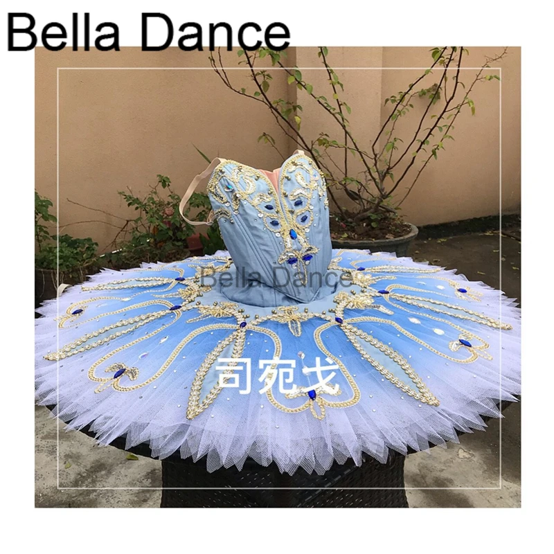 Kõrge kvaliteediga BlueBird Muutus Ballet Tutu Naiste Professionaalset Pallter Ballett Kostüümid Tutu Tüdrukud Klassikalise Pannkook Tutu BT4014 2