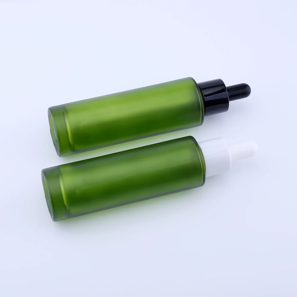 120PCS 80Ml Roheline paksust Klaasist Pudel Tilguti Botella Cristal Tühi Kosmeetika pakendikonteinerite Viaali eeterlik Õli Pudelit 2