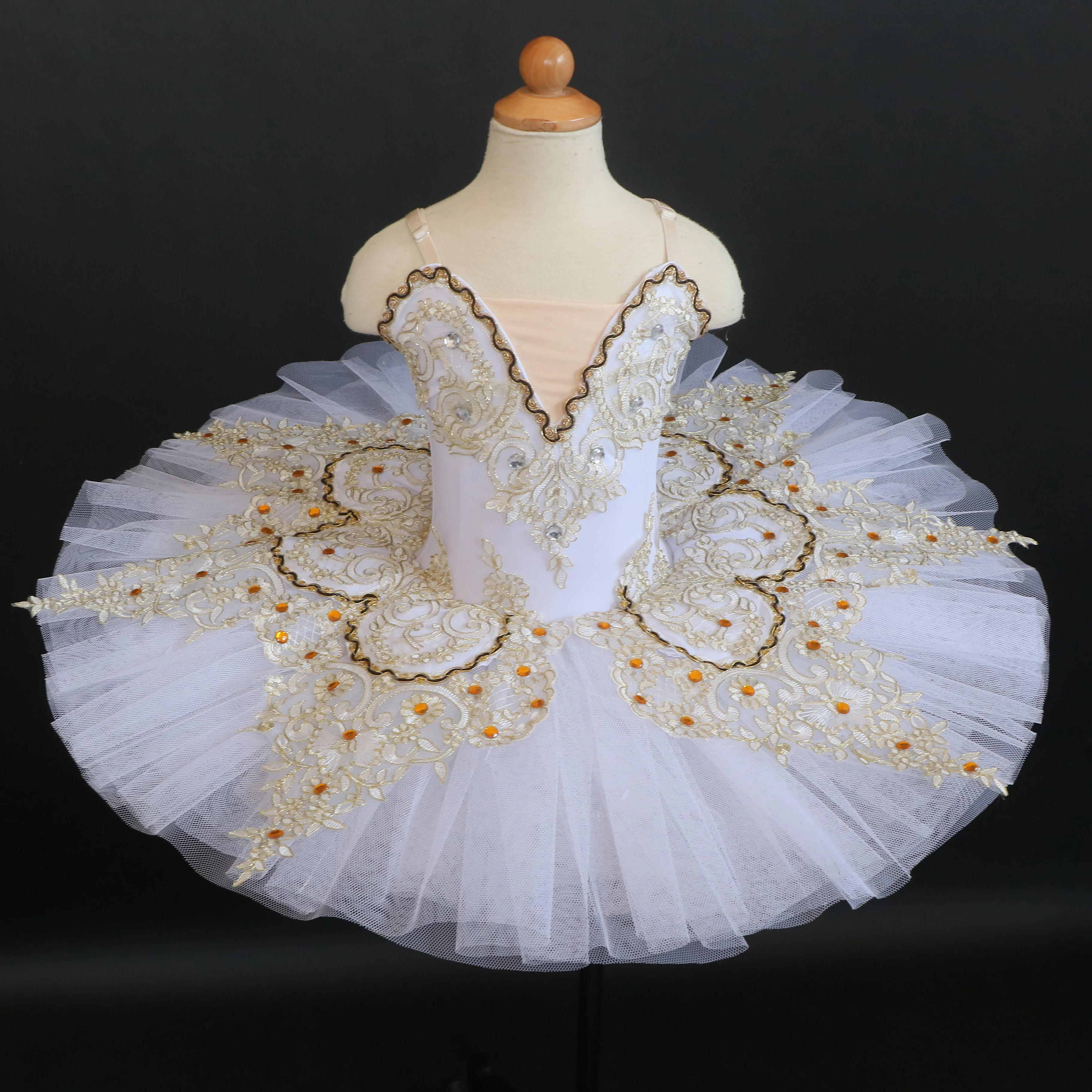 Laste professionaalne ballett seelik Uinuv Kaunitar tüdrukute tulemuslikkuse kleit Little Swan Tutu Seelik organisatsiooni tulemuslikkuse 2