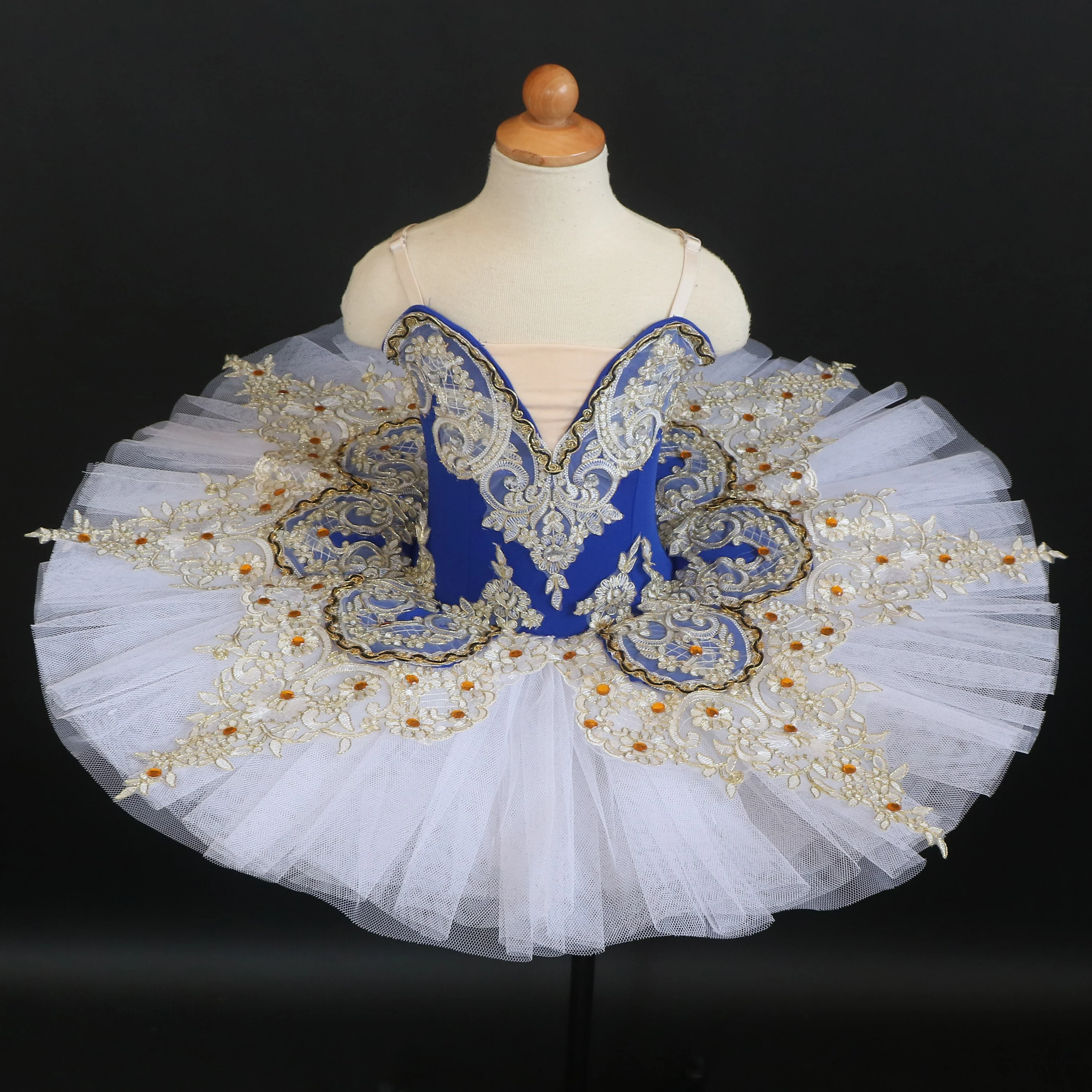 Laste professionaalne ballett seelik Uinuv Kaunitar tüdrukute tulemuslikkuse kleit Little Swan Tutu Seelik organisatsiooni tulemuslikkuse 3