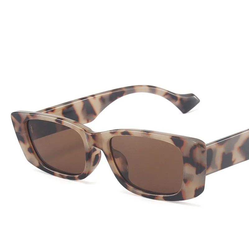Uus Mood Vintage Päikeseprillid Naistele Brändi Disainer Retro päikeseprillide läätsesid Ristküliku Naiste päikeseprillid UV400 Objektiivi Eyewears 5