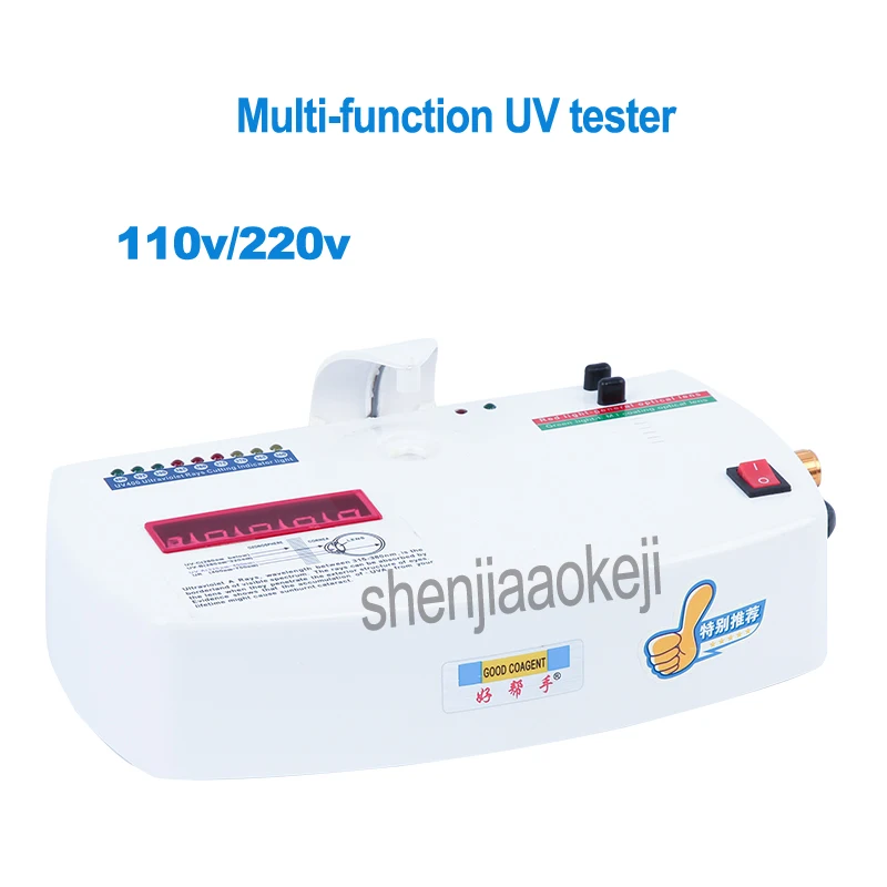CP-13B Multi-function UV-Tester Optiline Objektiiv Anti-kiirgus Ultraviolett-Ray Tester UV400 Kiirguse Measurer Prillid Seadmed 1