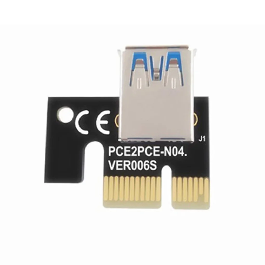 PCI-E Extender Kaabel USB 3 0 1X kuni 16X LED Display Kaart Kodus Arvuti Lauaarvuti Varuosade Tarnete puhul Kaevur 3