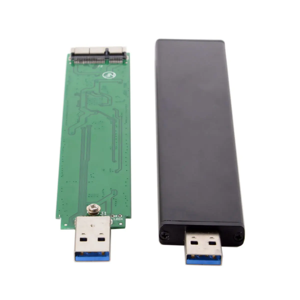 Jimier 17+7pin SSD HDD USB 3.0 Mees Kõvaketta Kassett Drive for Mac Book AIR A1465 A1466 MD223 MD224 MD231 MD213 MD232 2