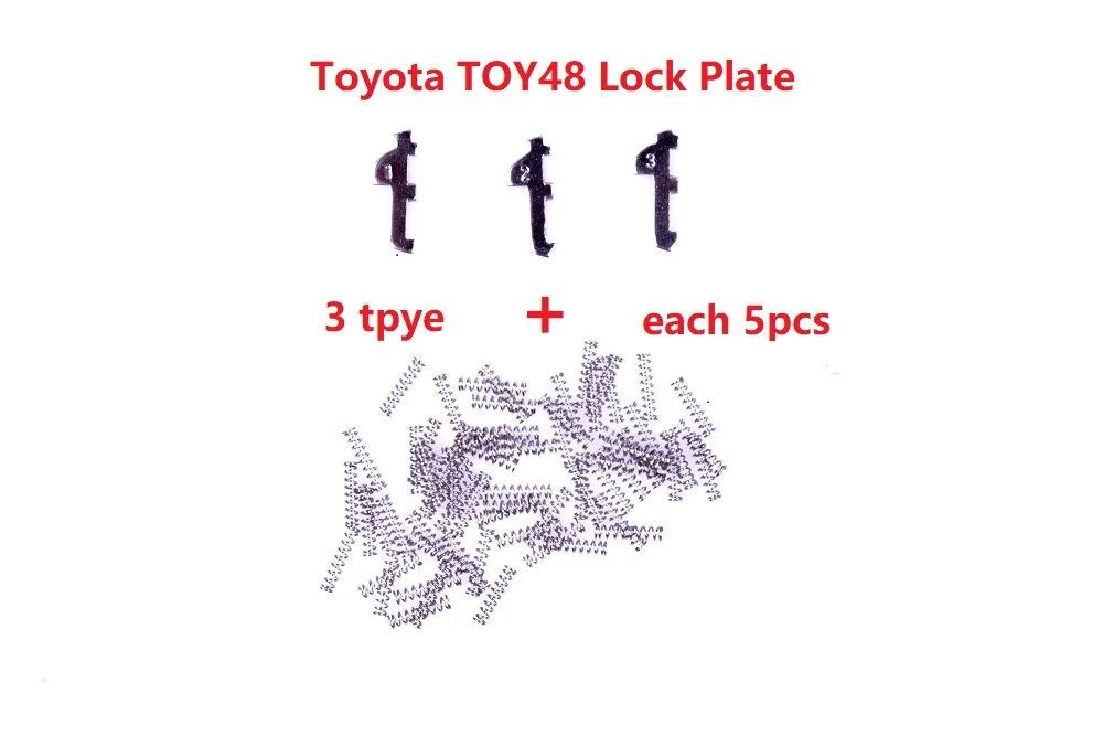 (15tk) Tüüp 1.3.5 Iga 50TK TOY48 Auto Lock Reed Auto Lock Remondi komplektid Lock Plate Toyota Crown Uus Lexus Tasuta Shipping 1