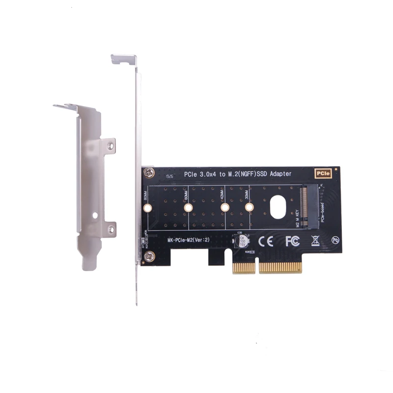 M. 2 NVMe SSD NGFF, et PCIE X4 Converter Kaardi Klahvi M Ärkaja Kordaja PCI-e PCI Express 3.0 4X, et 2230-2280 M. 2 SSD M2 PCIE Adapter 1