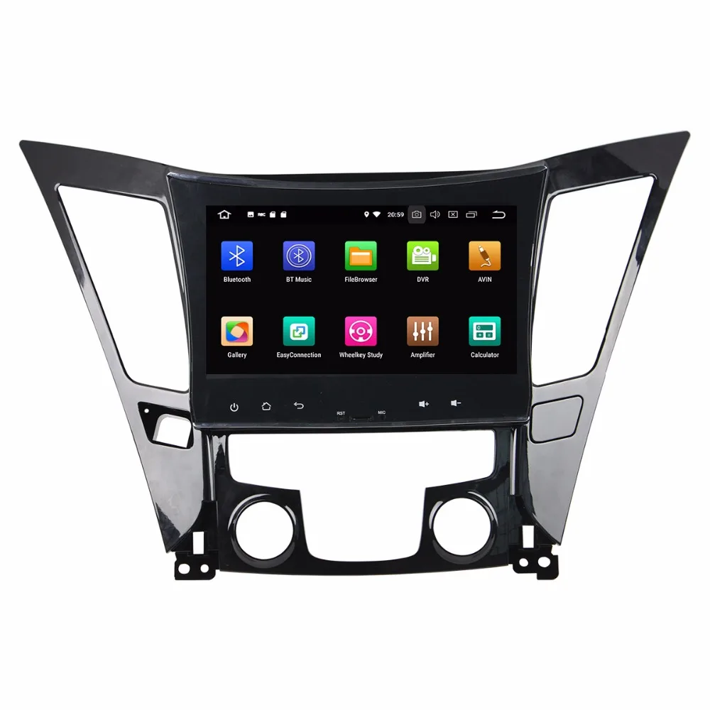 Auto DVD GPS Navigation Mängija Auto Stereo Hyundai Sonata 2011-2014 Android 8.0 Okta Core 9 tolline Raadio Headunit 2