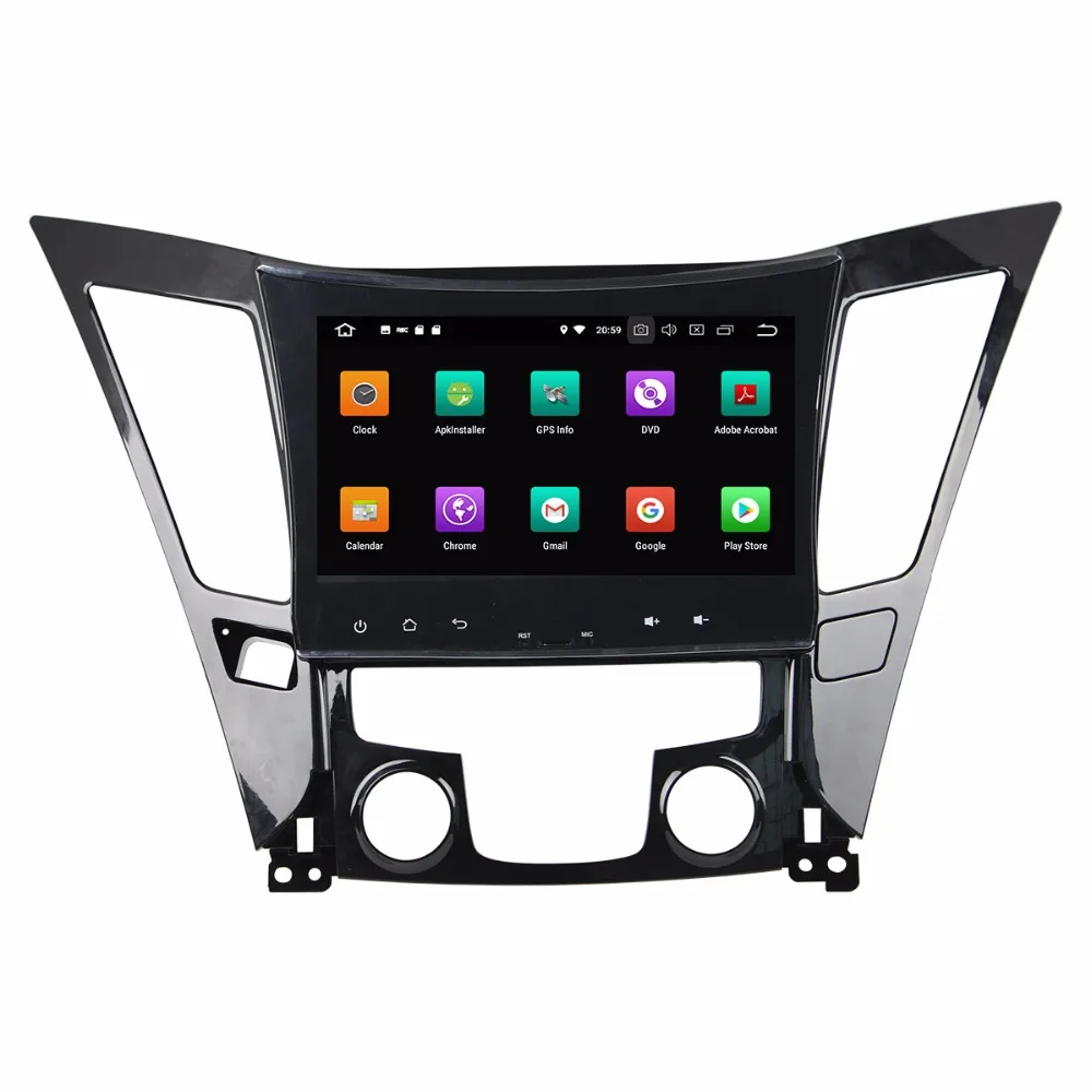 Auto DVD GPS Navigation Mängija Auto Stereo Hyundai Sonata 2011-2014 Android 8.0 Okta Core 9 tolline Raadio Headunit 3