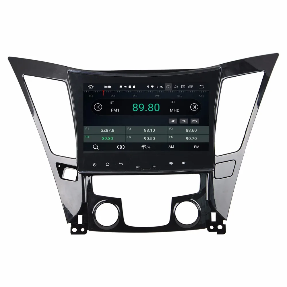 Auto DVD GPS Navigation Mängija Auto Stereo Hyundai Sonata 2011-2014 Android 8.0 Okta Core 9 tolline Raadio Headunit 4