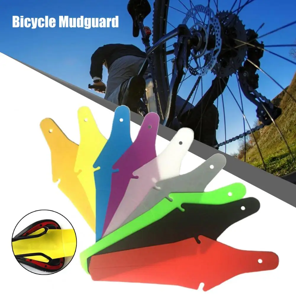 Bike Mudguard Praktiline, Vastupidav, Stabiilne, Lihtne puhastada Jalgratta Tagumine Guard Mountain Bike Sadul Muda Klapp Bike Taga Valvur 2