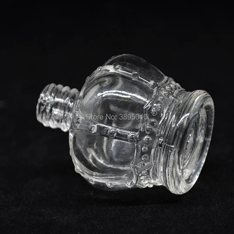 15ML Saab Lisada Läbipaistev Klaas Pihustada Parfüümi Pudel Tühi Mini Võra Kuju Parfüümi Pudeli F483 2